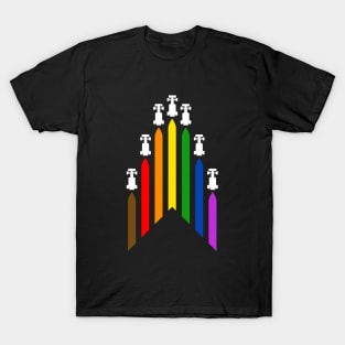 F1 Pride Striped Design T-Shirt